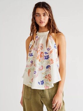 Free People Emily Printed Tank Medium
